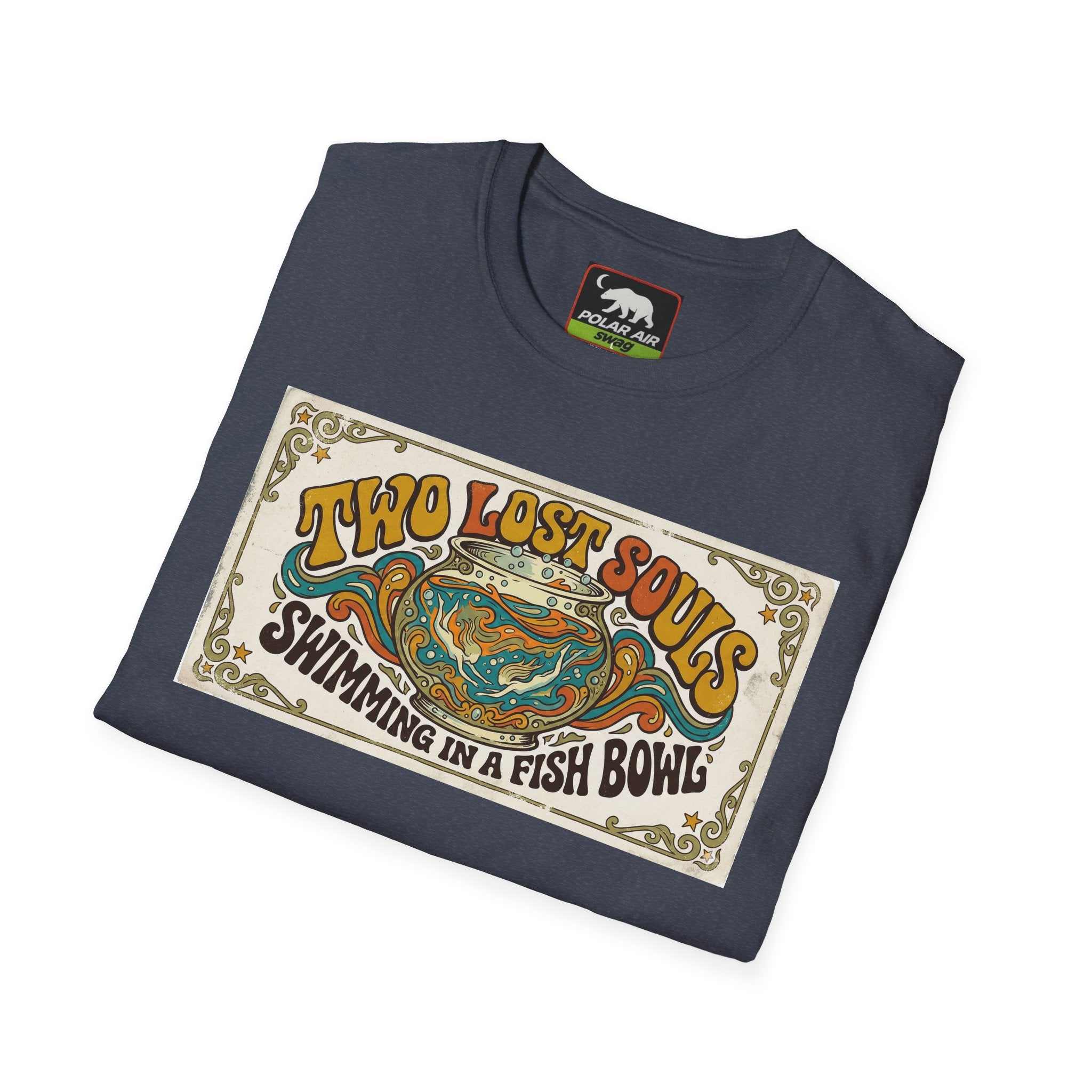 T-Shirt — Two Lost Souls “Swimming in a Fishbowl” Vintage Graphic Tee