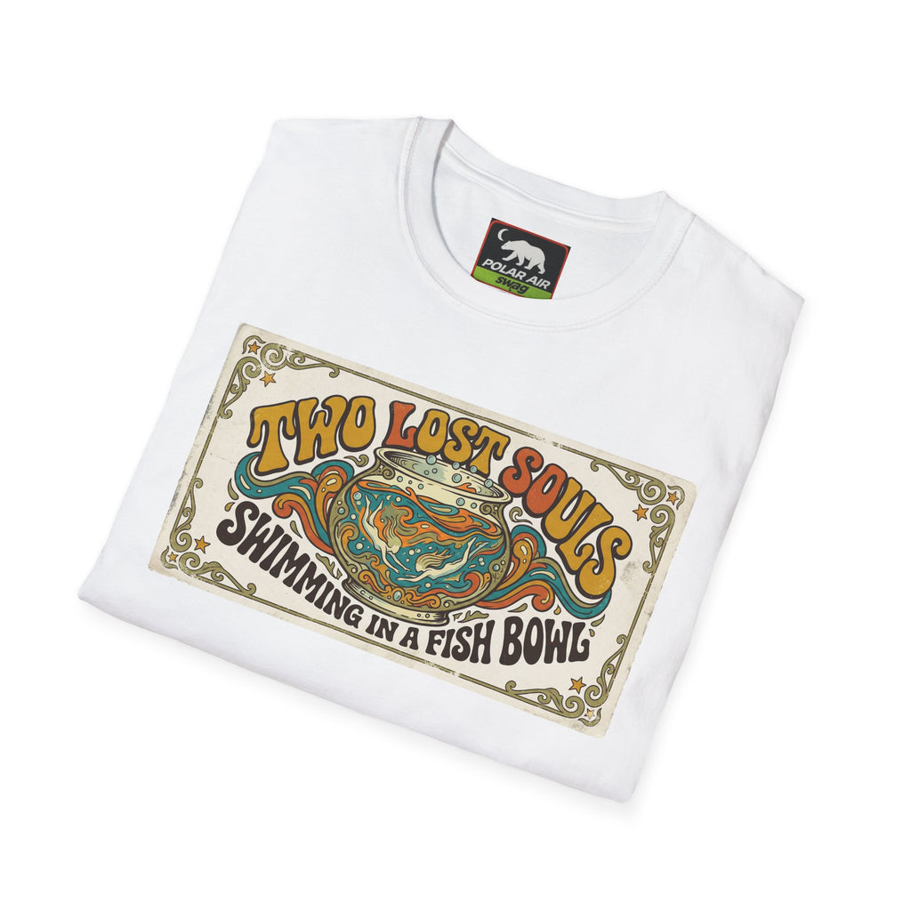 T-Shirt — Two Lost Souls “Swimming in a Fishbowl” Vintage Graphic Tee