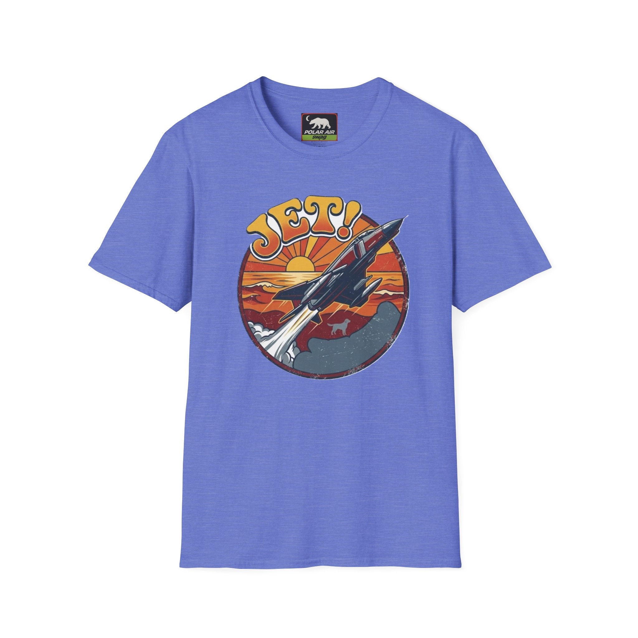 Jet! Retro Sunset Graphic T-Shirt