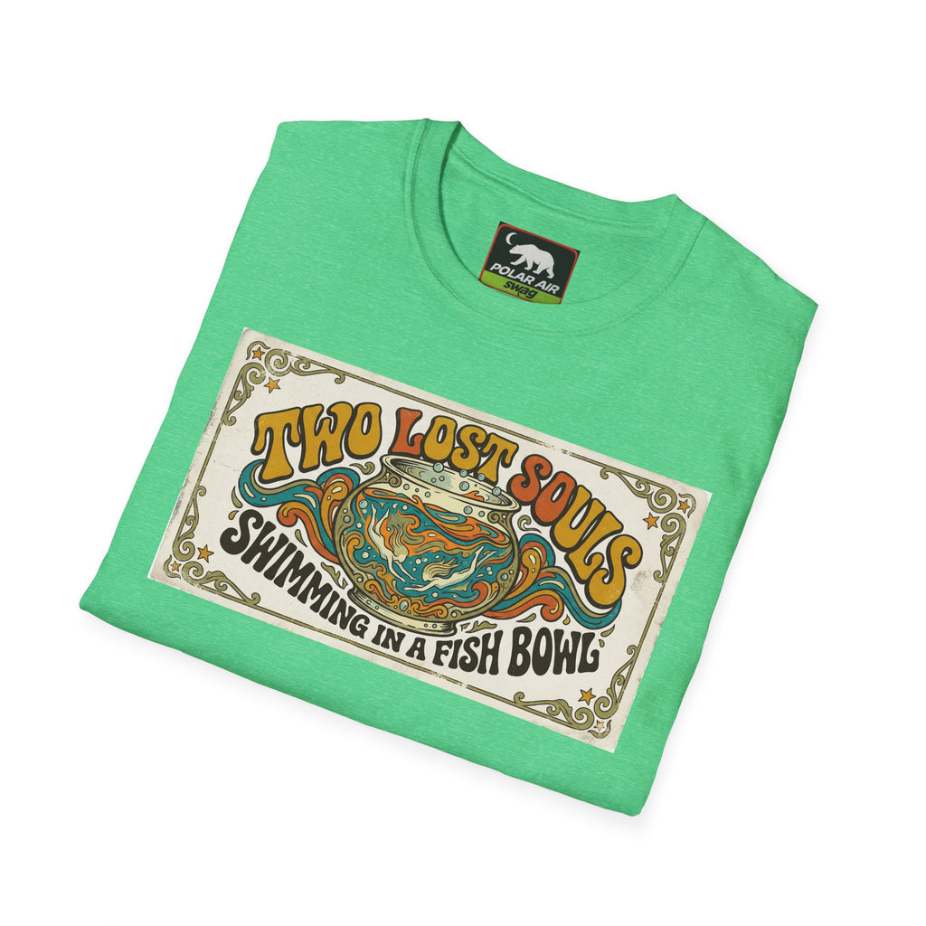T-Shirt — Two Lost Souls “Swimming in a Fishbowl” Vintage Graphic Tee