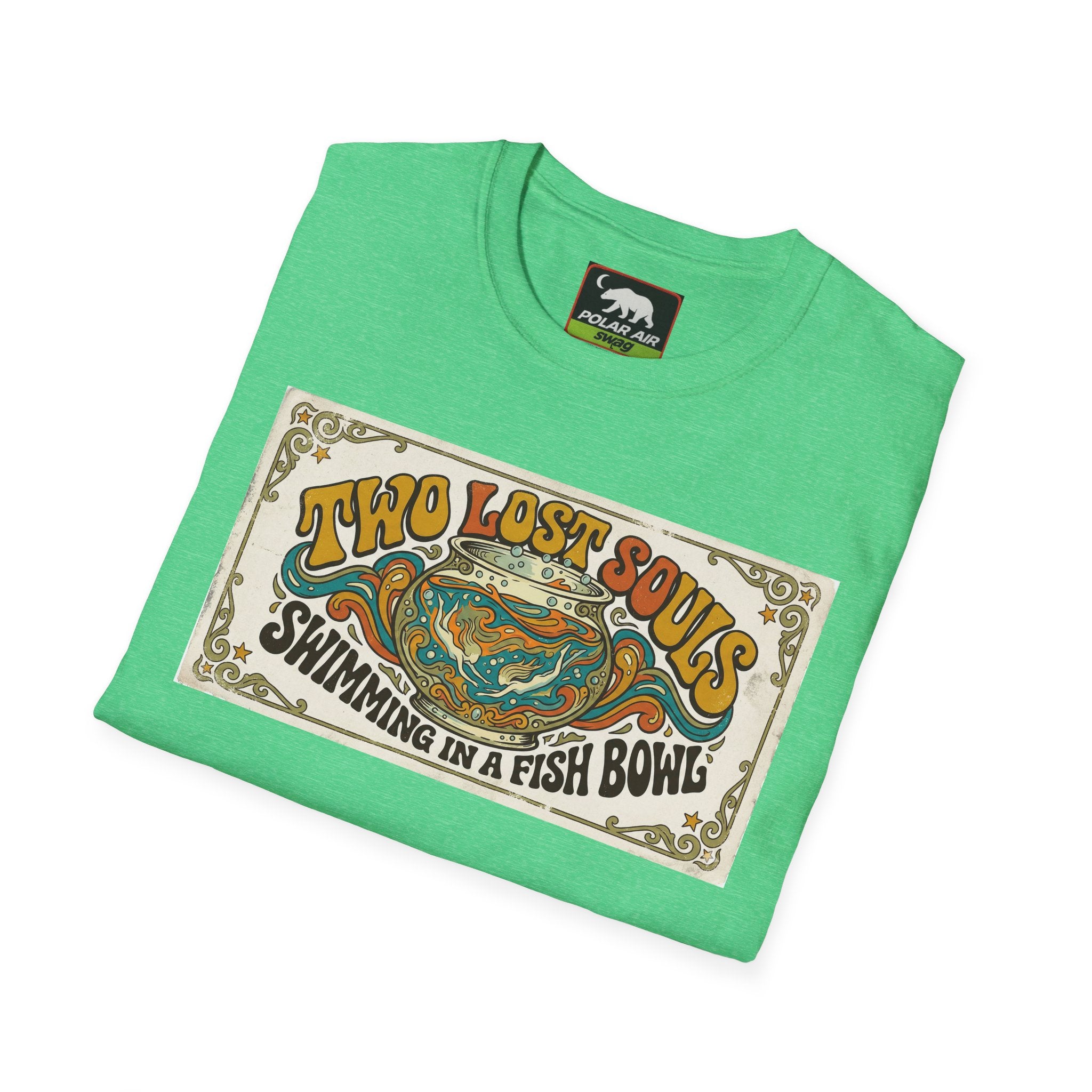 T-Shirt — Two Lost Souls “Swimming in a Fishbowl” Vintage Graphic Tee