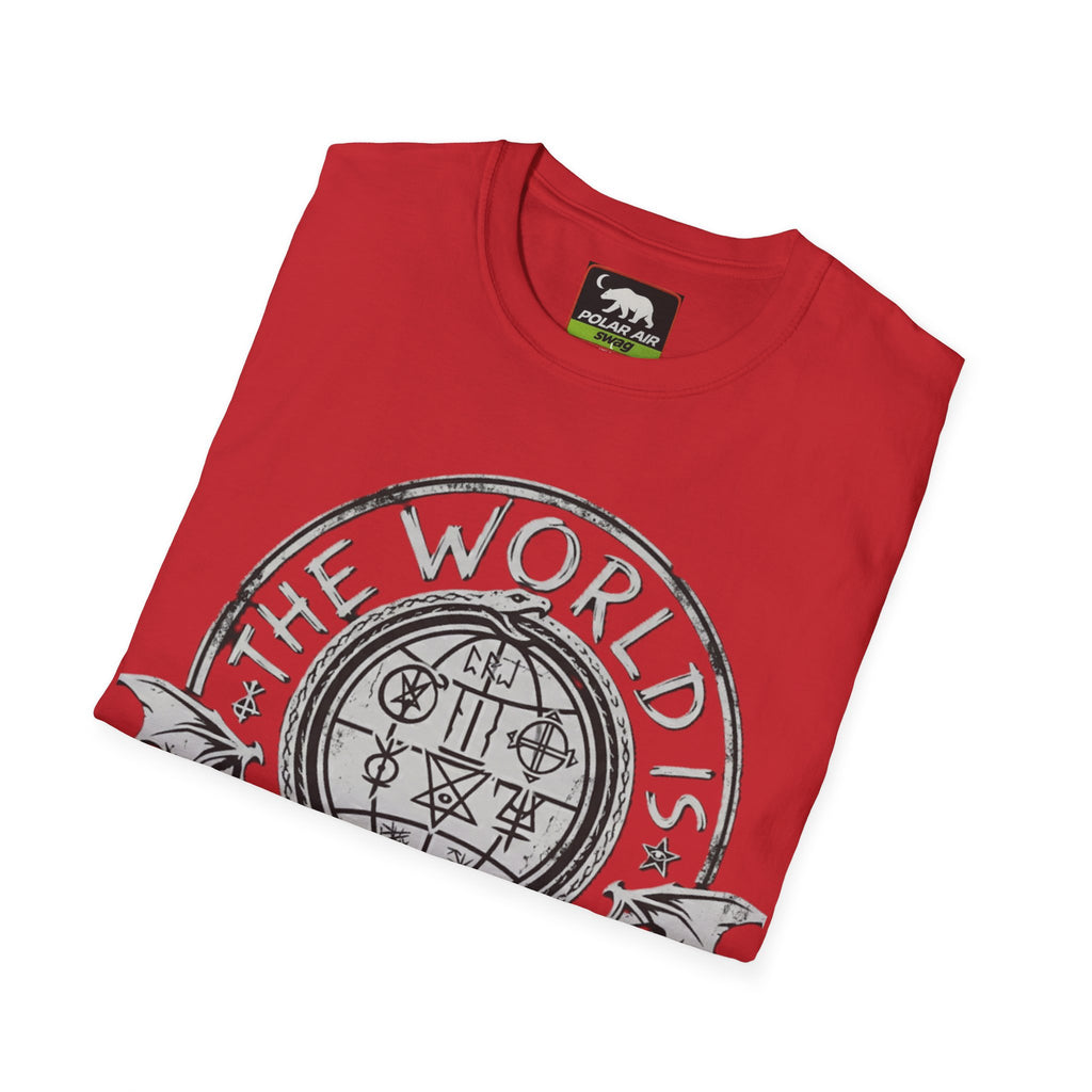 The World Is A Vampire T-Shirt — Gothic Vampire Graphic Tee