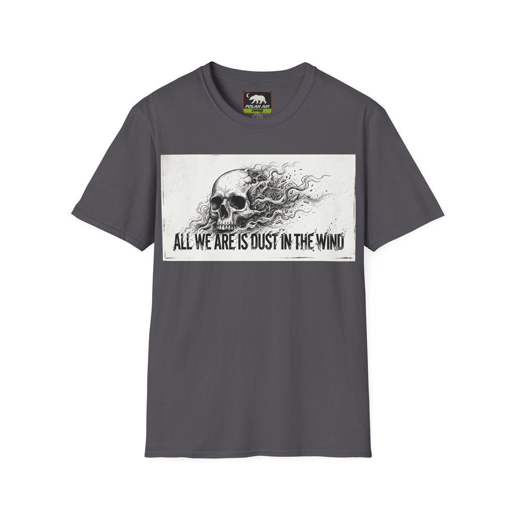 Skull 'All We Are Is Dust in the Wind' Graphic T-Shirt