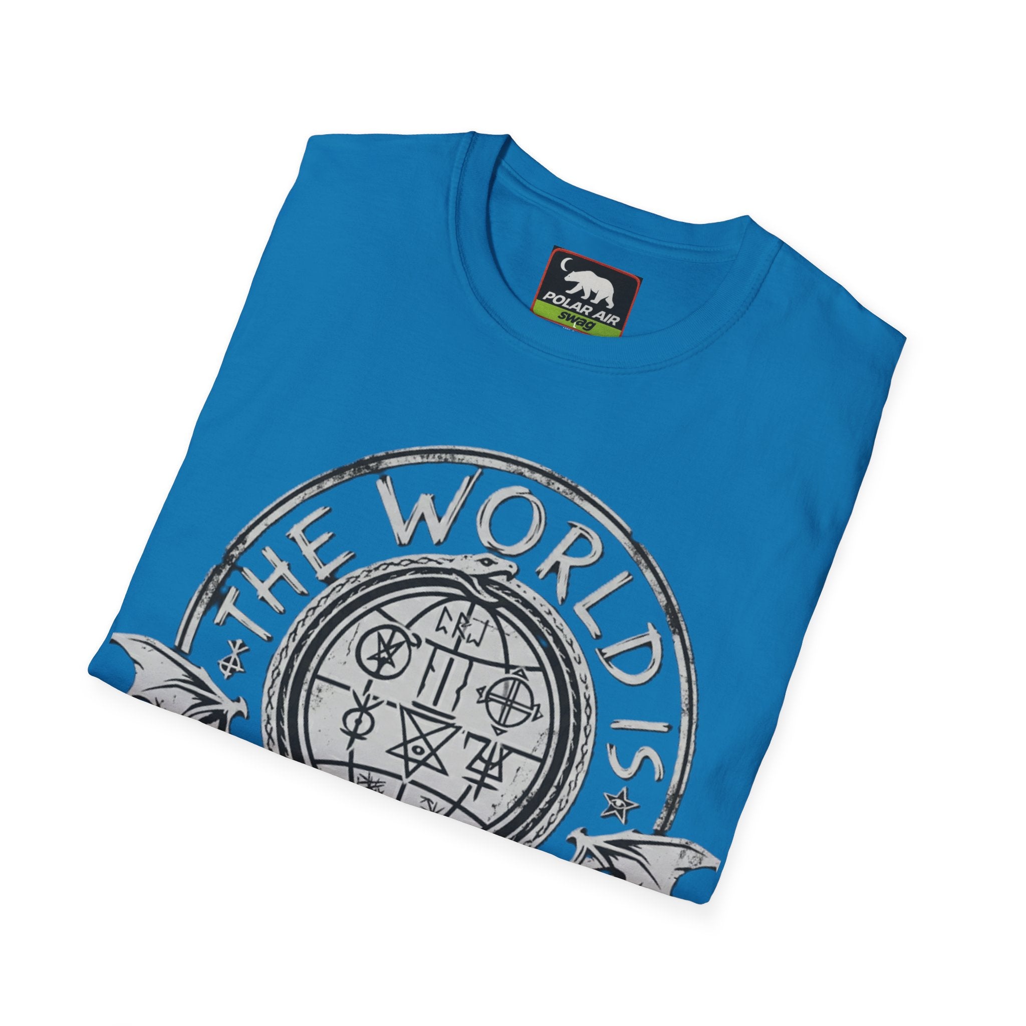 The World Is A Vampire T-Shirt — Gothic Vampire Graphic Tee
