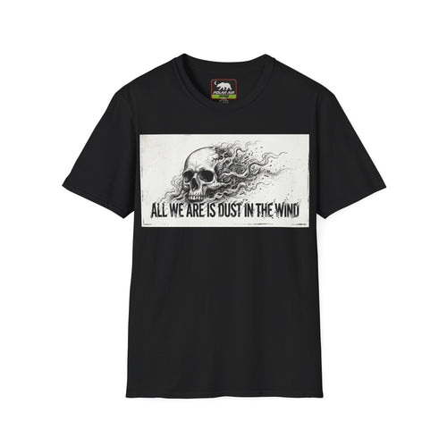 Skull 'All We Are Is Dust in the Wind' Graphic T-Shirt