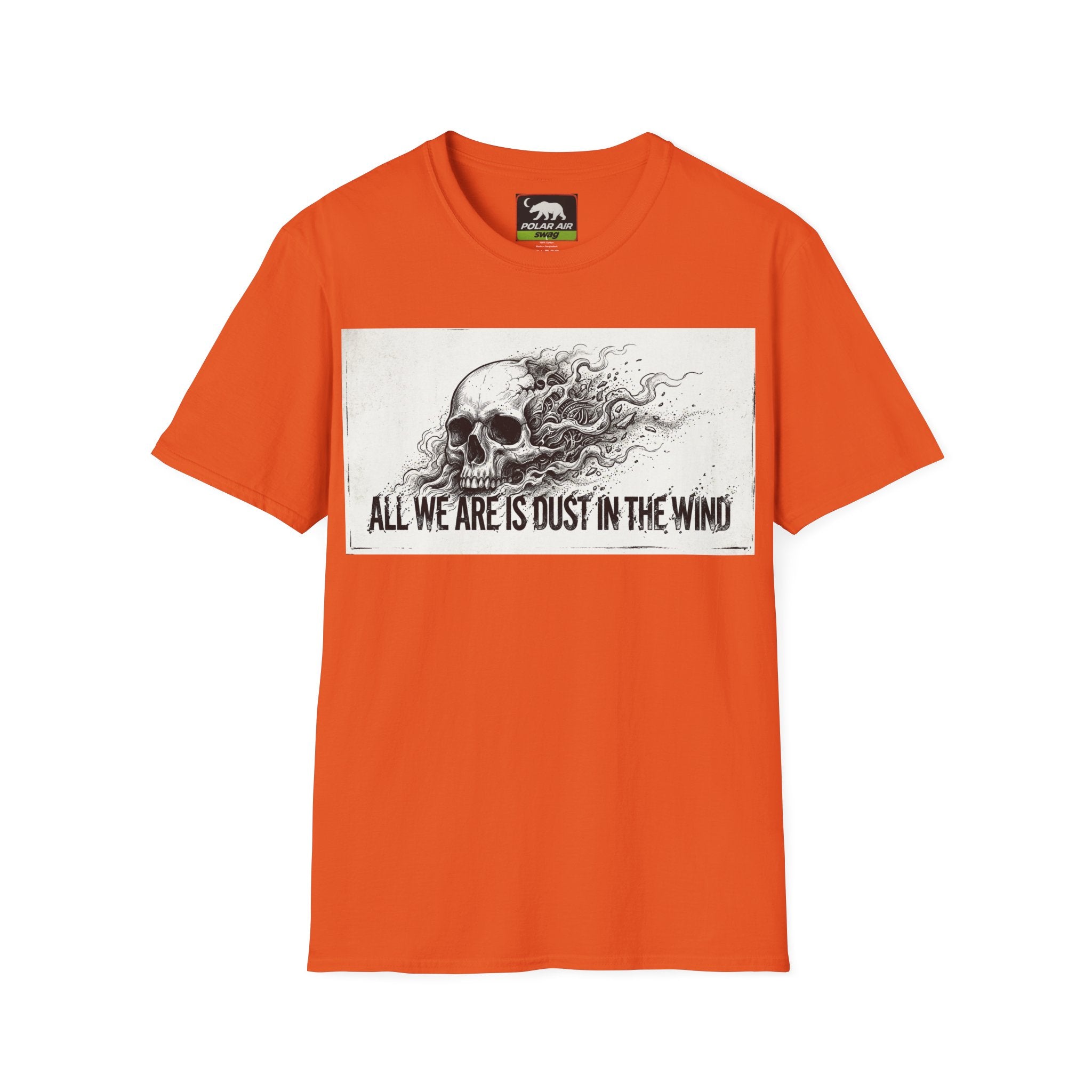 Skull 'All We Are Is Dust in the Wind' Graphic T-Shirt