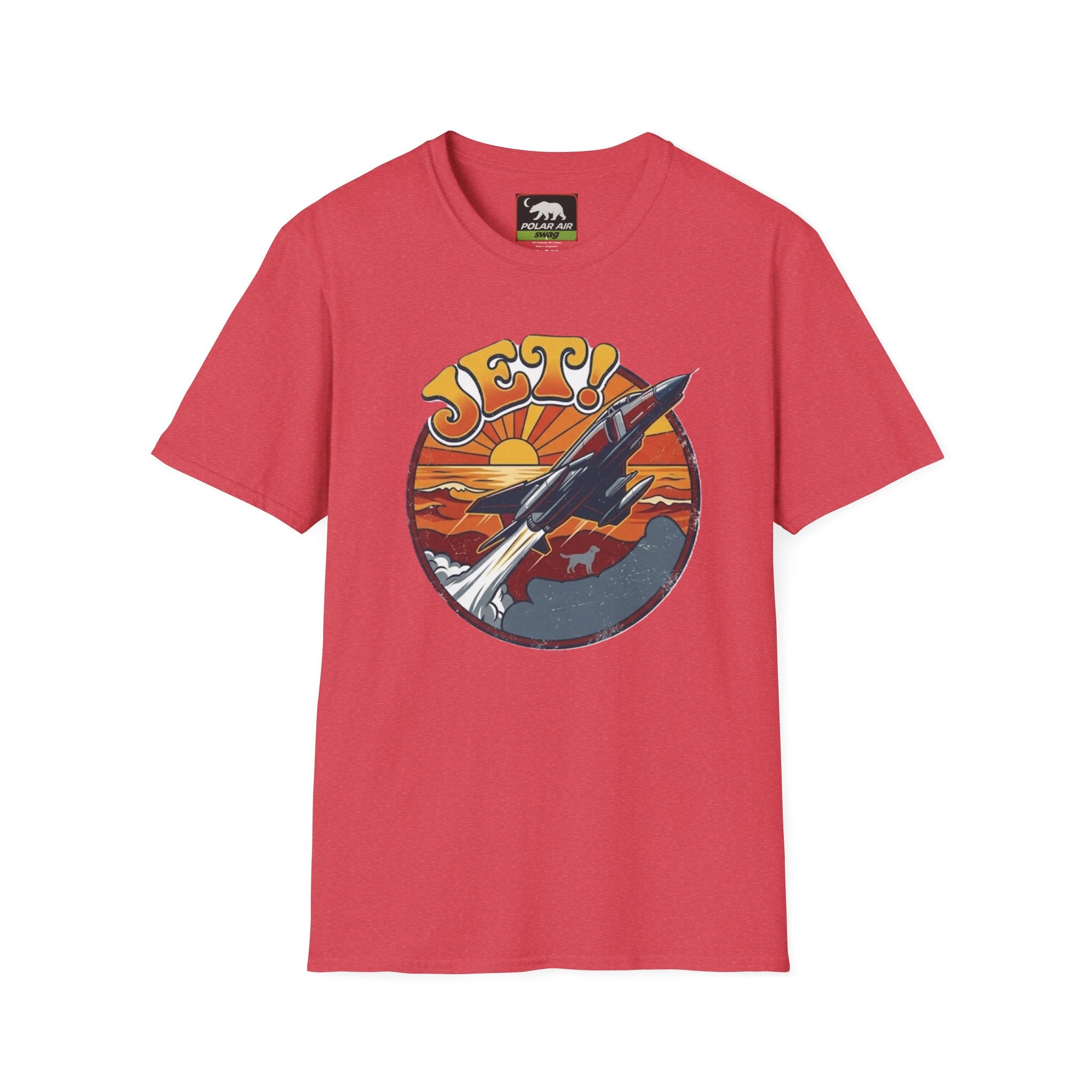 Jet! Retro Sunset Graphic T-Shirt