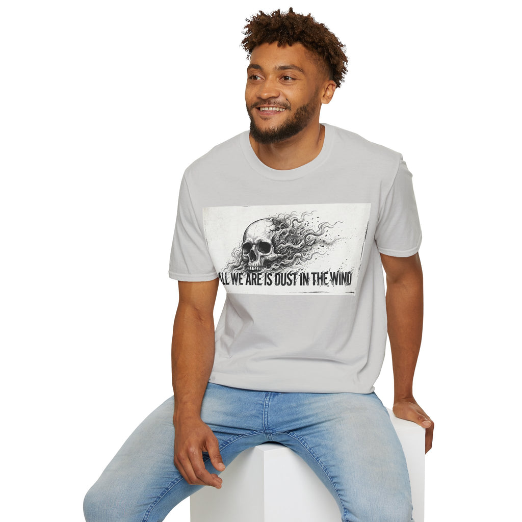 Skull 'All We Are Is Dust in the Wind' Graphic T-Shirt