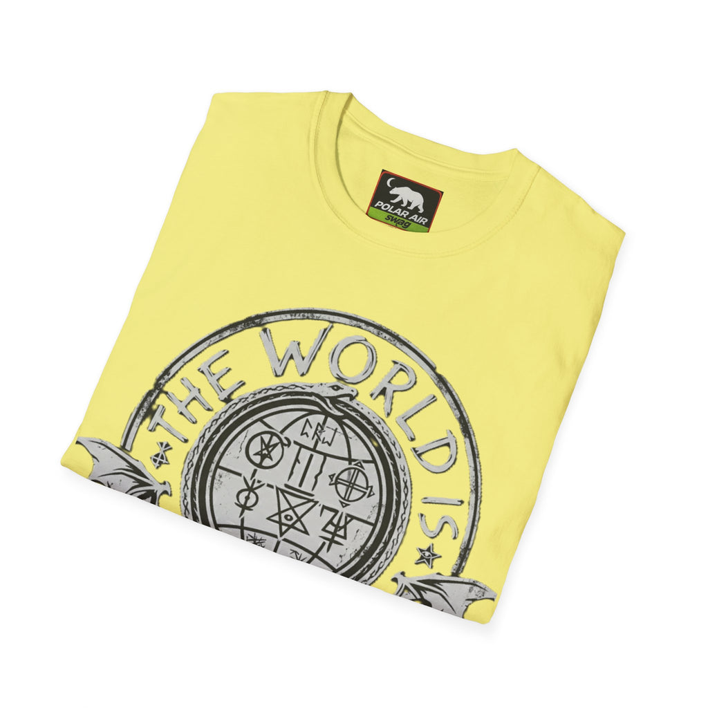 The World Is A Vampire T-Shirt — Gothic Vampire Graphic Tee
