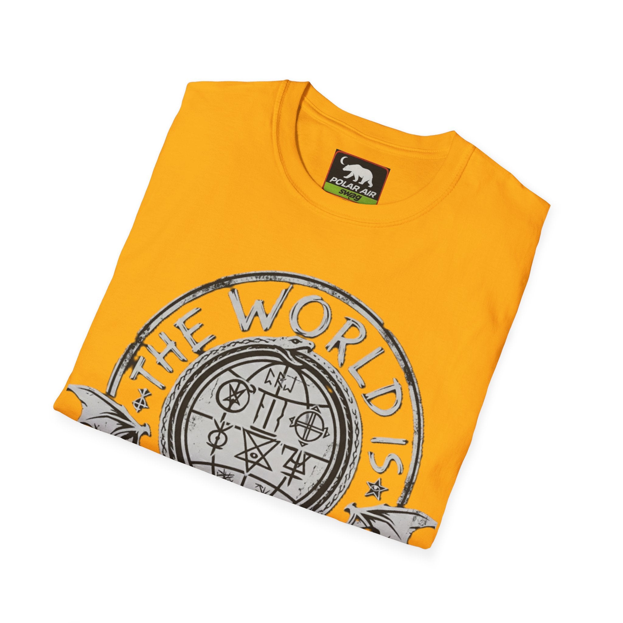 The World Is A Vampire T-Shirt — Gothic Vampire Graphic Tee