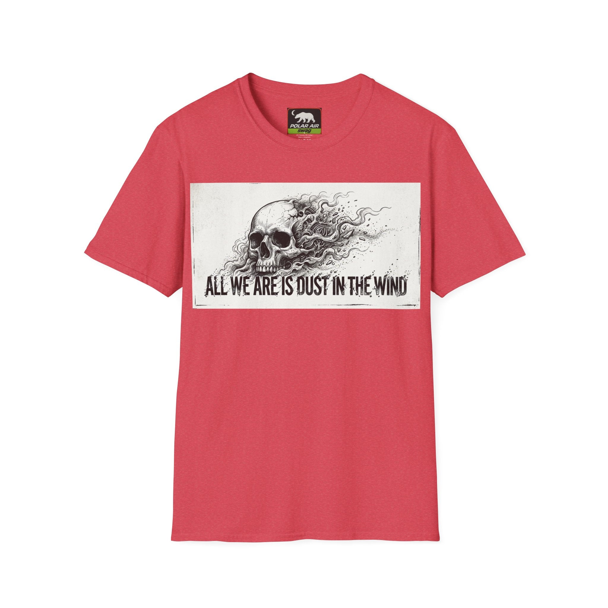 Skull 'All We Are Is Dust in the Wind' Graphic T-Shirt