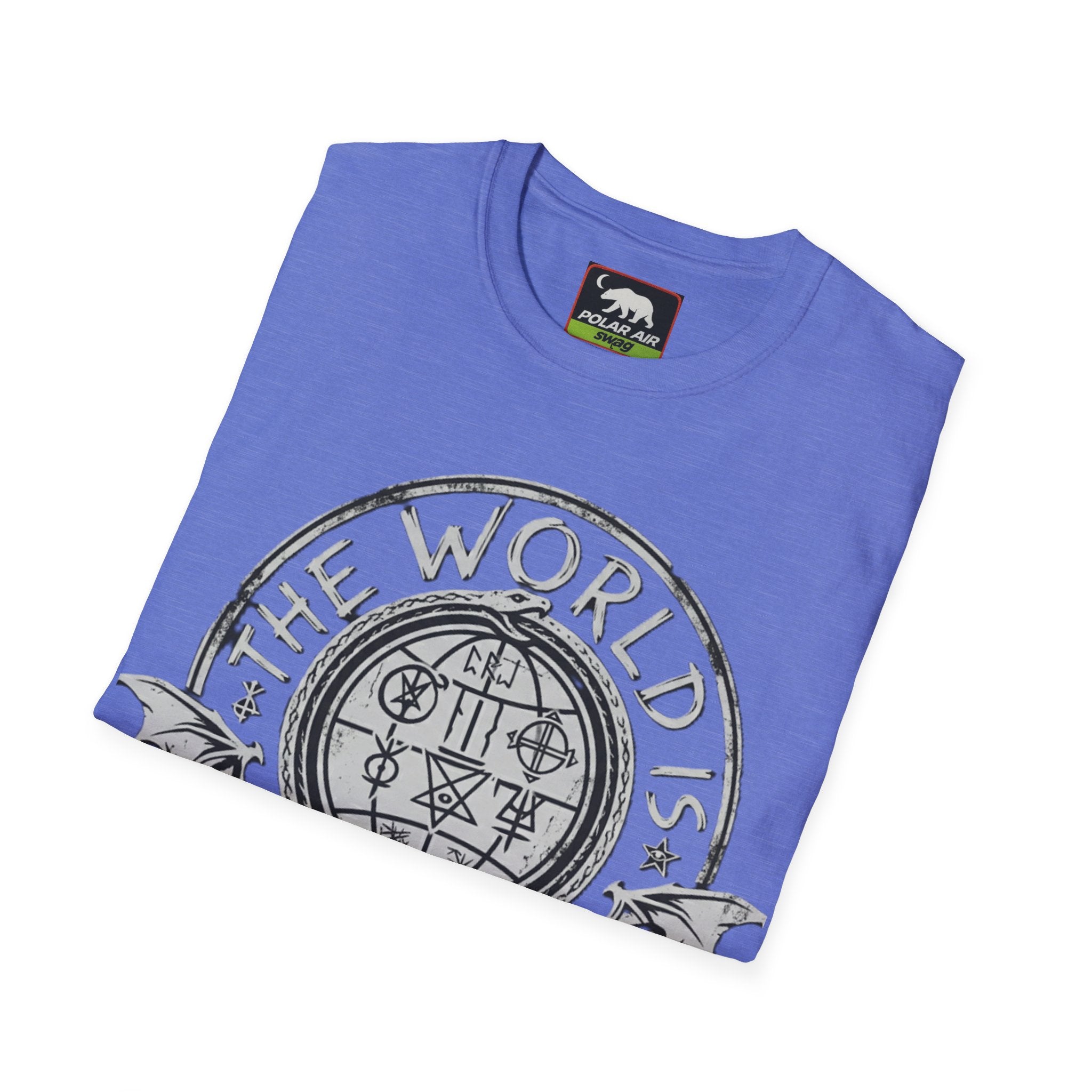 The World Is A Vampire T-Shirt — Gothic Vampire Graphic Tee