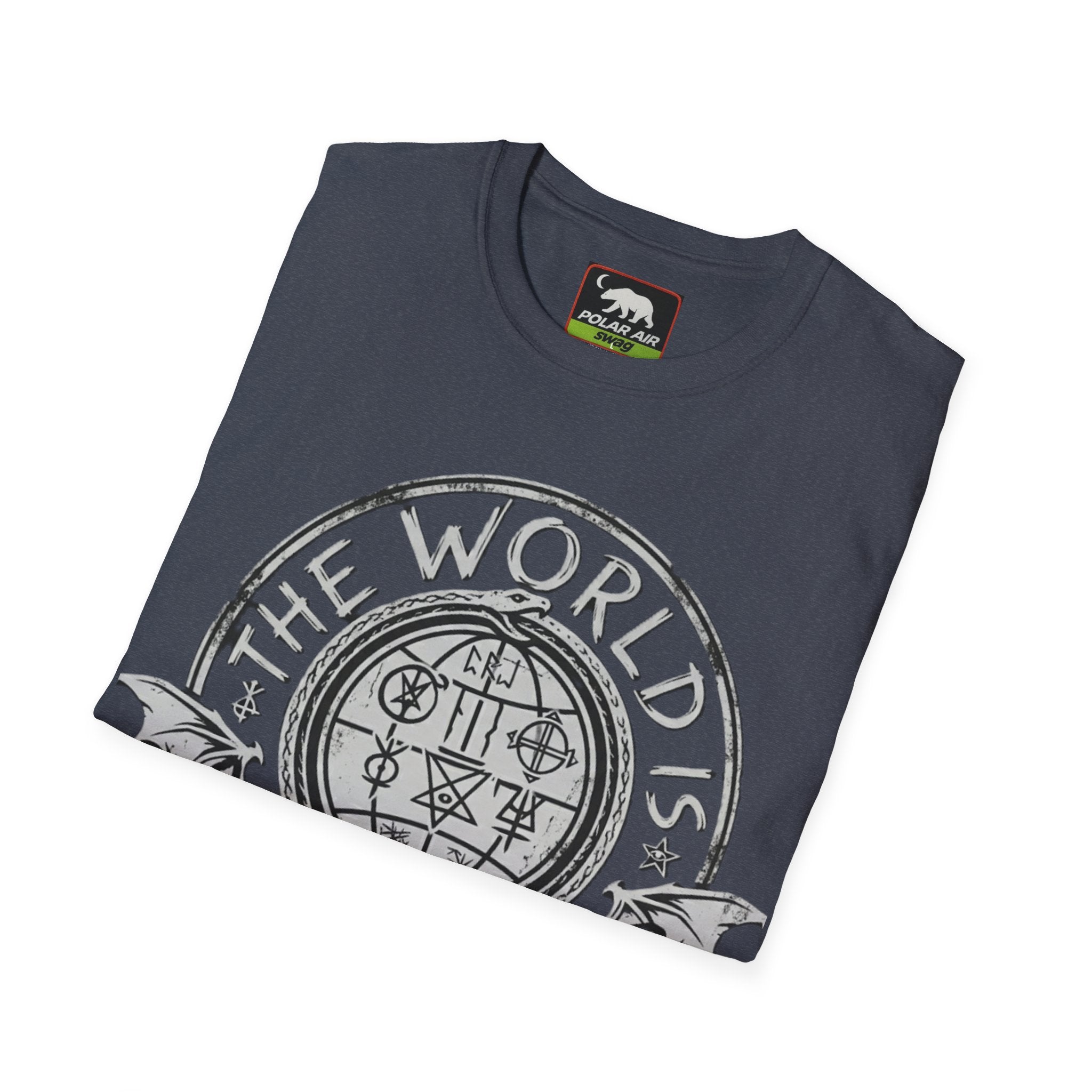 The World Is A Vampire T-Shirt — Gothic Vampire Graphic Tee