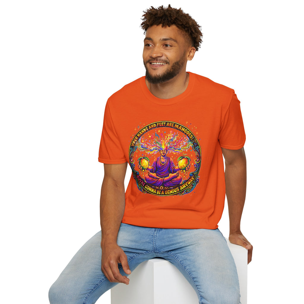 Psychedelic Meditation T-Shirt — "We're Gonna Be A Chorus And Sing" Graphic Tee
