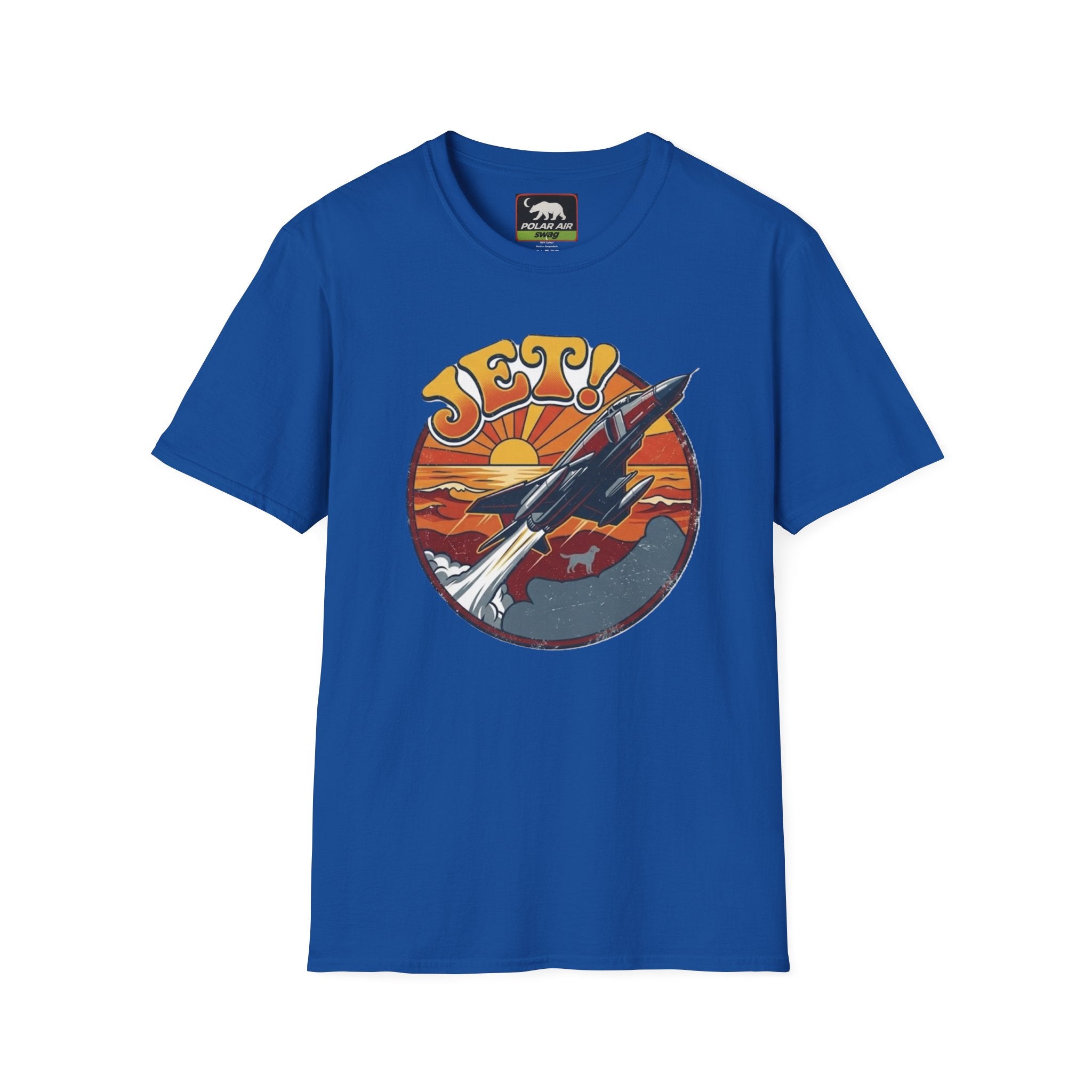 Jet! Retro Sunset Graphic T-Shirt