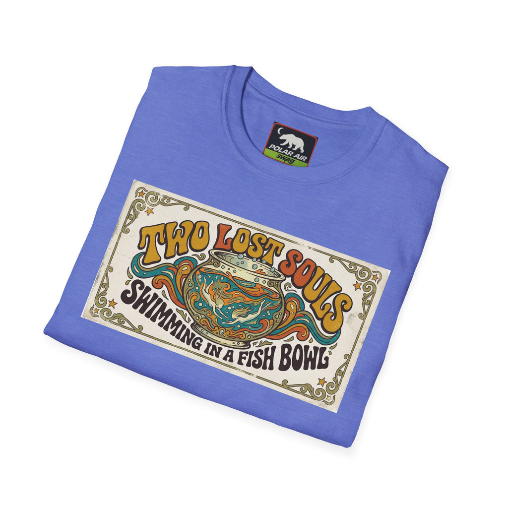 T-Shirt — Two Lost Souls “Swimming in a Fishbowl” Vintage Graphic Tee
