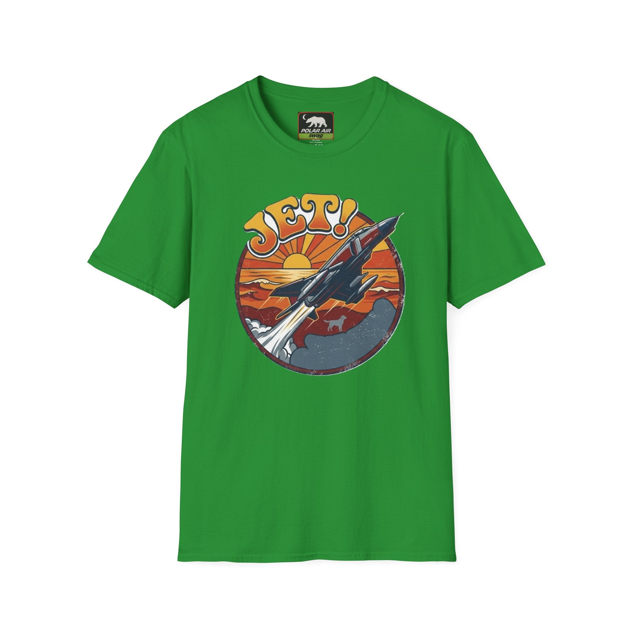 Jet! Retro Sunset Graphic T-Shirt