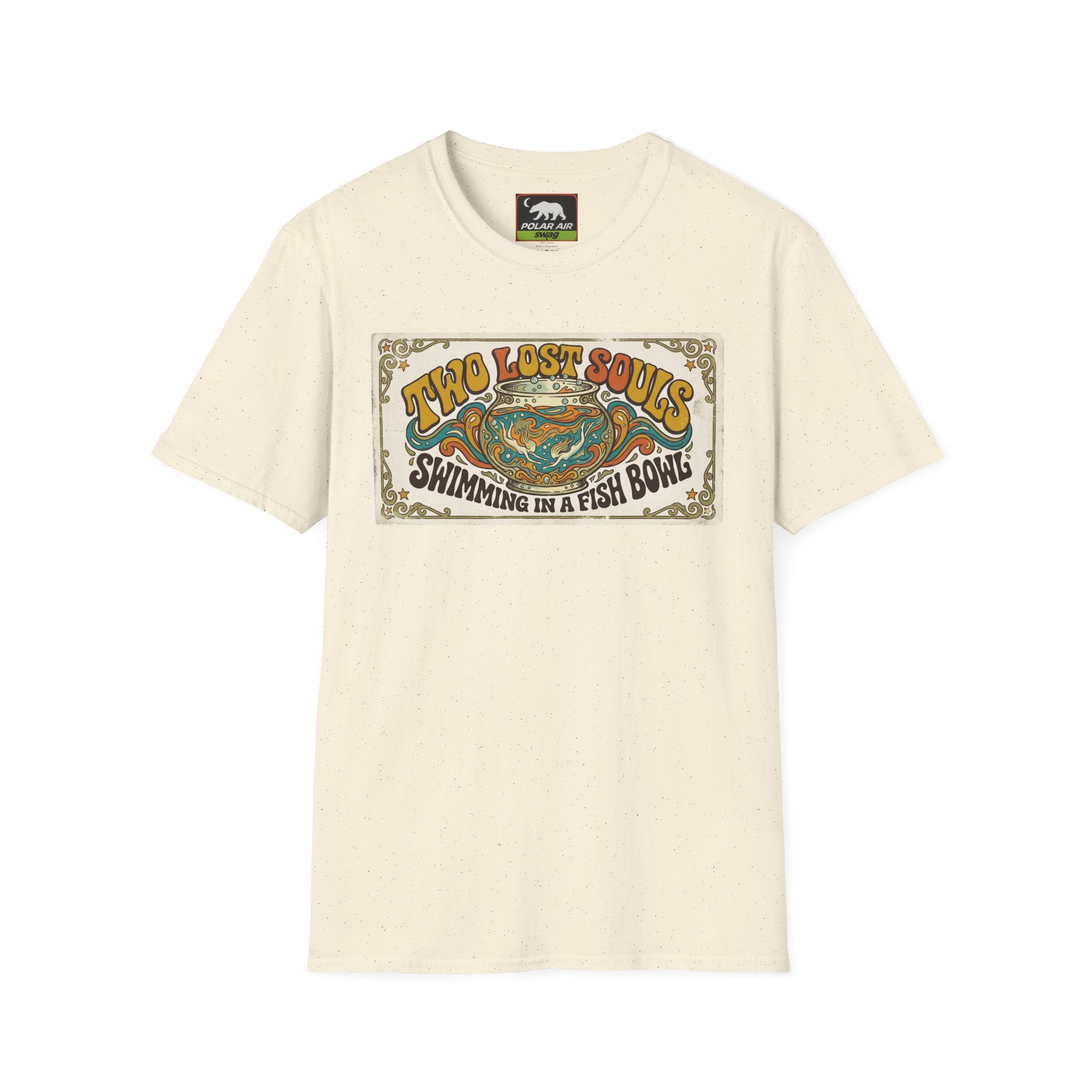 T-Shirt — Two Lost Souls “Swimming in a Fishbowl” Vintage Graphic Tee