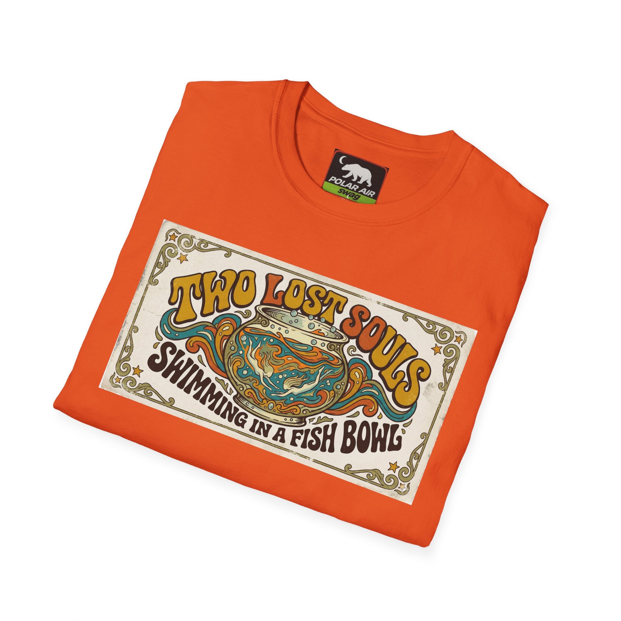 T-Shirt — Two Lost Souls “Swimming in a Fishbowl” Vintage Graphic Tee