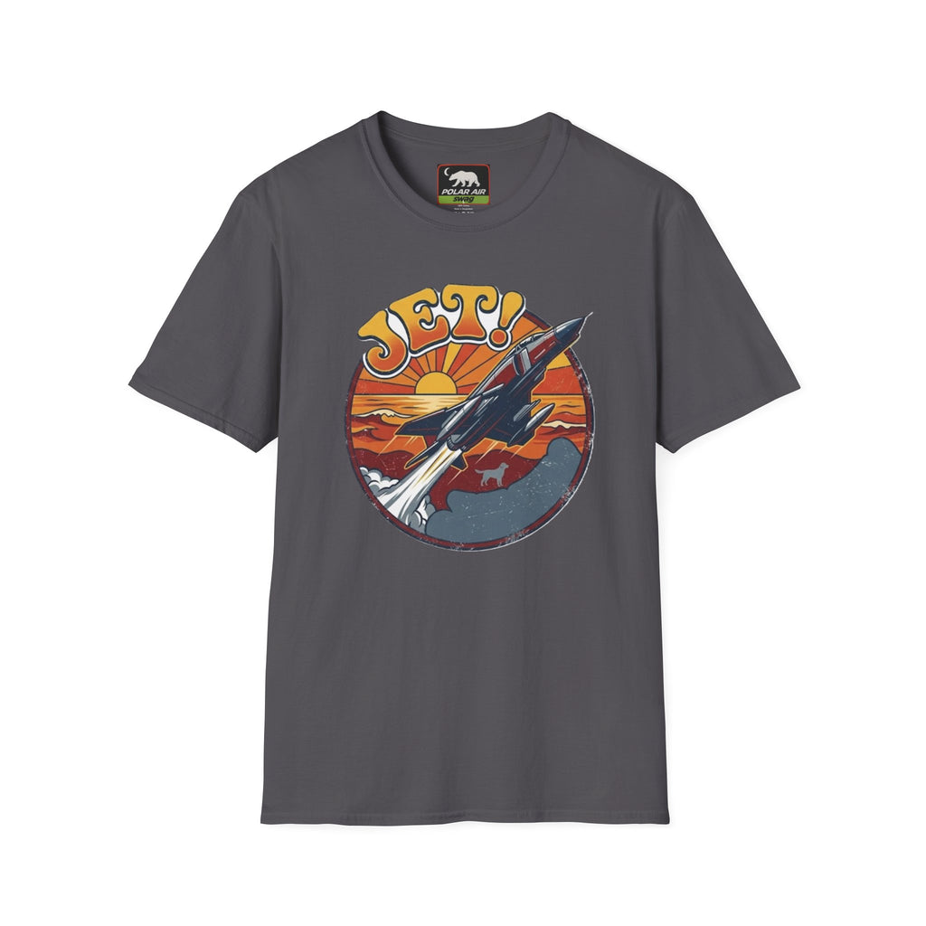 Jet! Retro Sunset Graphic T-Shirt