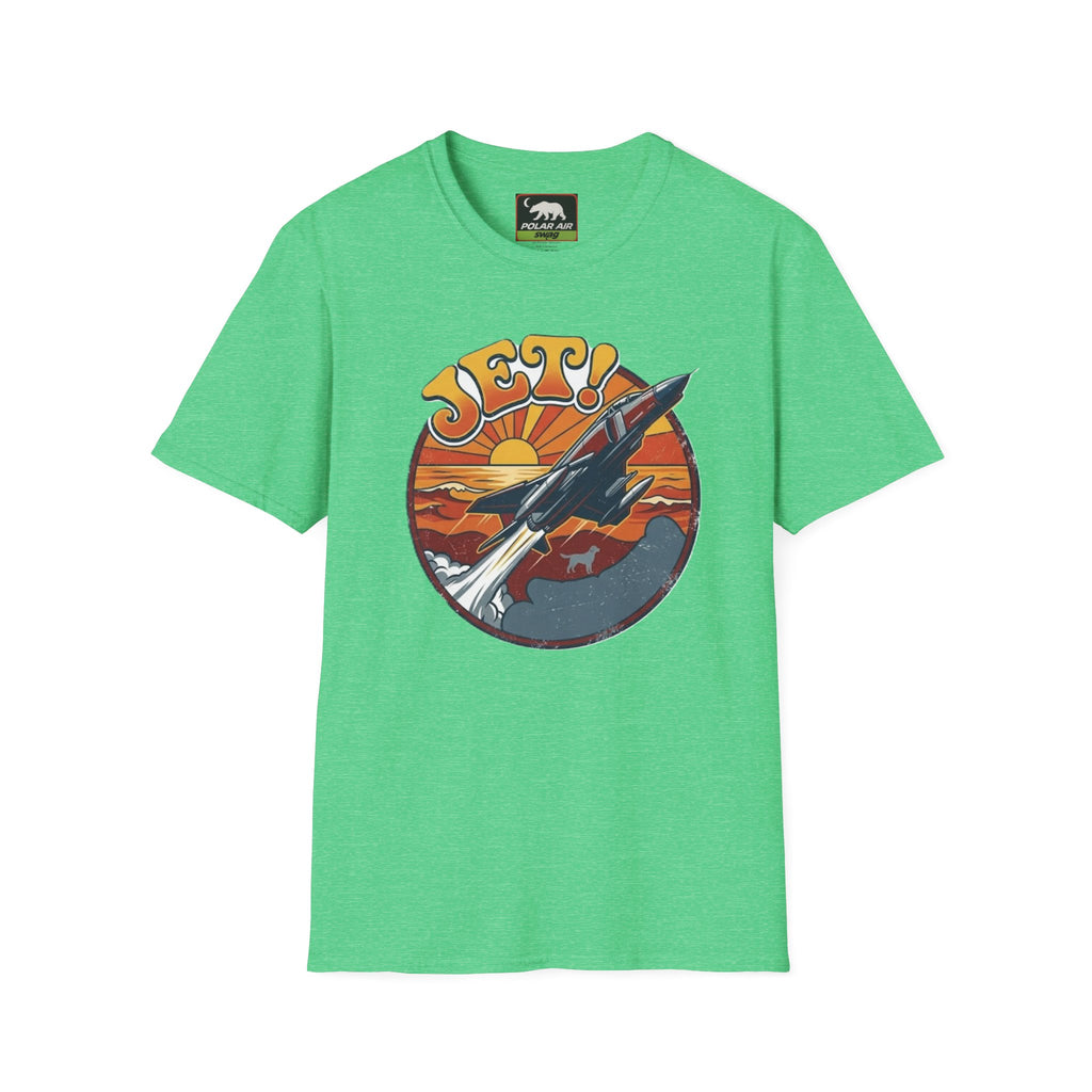 Jet! Retro Sunset Graphic T-Shirt