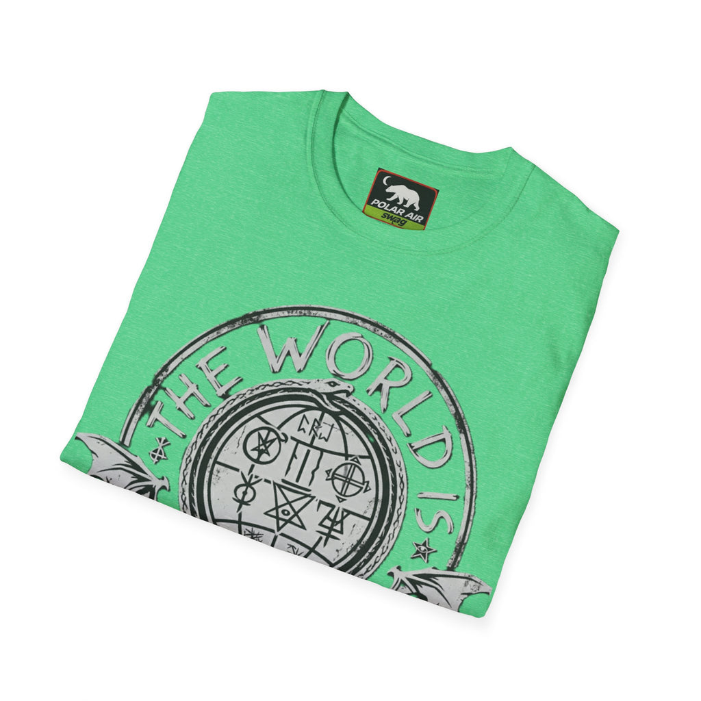 The World Is A Vampire T-Shirt — Gothic Vampire Graphic Tee