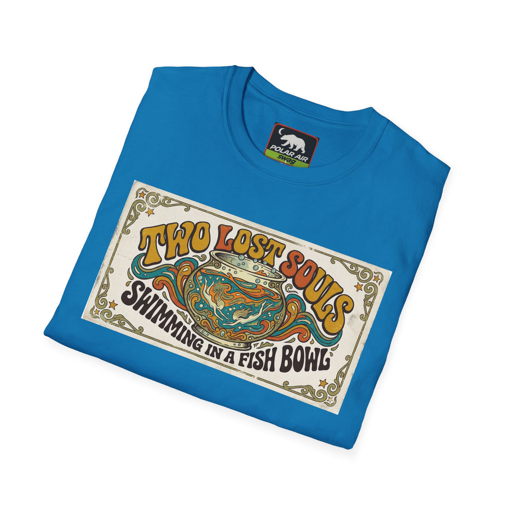T-Shirt — Two Lost Souls “Swimming in a Fishbowl” Vintage Graphic Tee