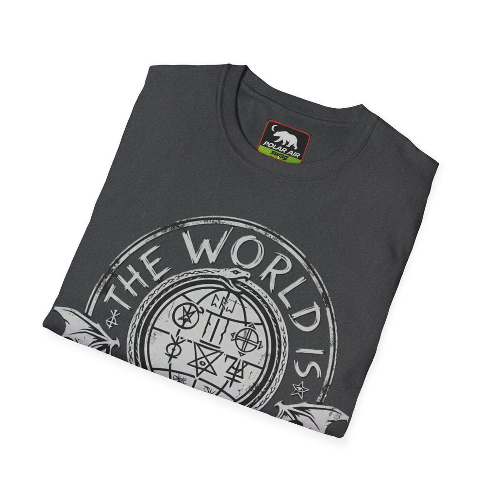 The World Is A Vampire T-Shirt — Gothic Vampire Graphic Tee