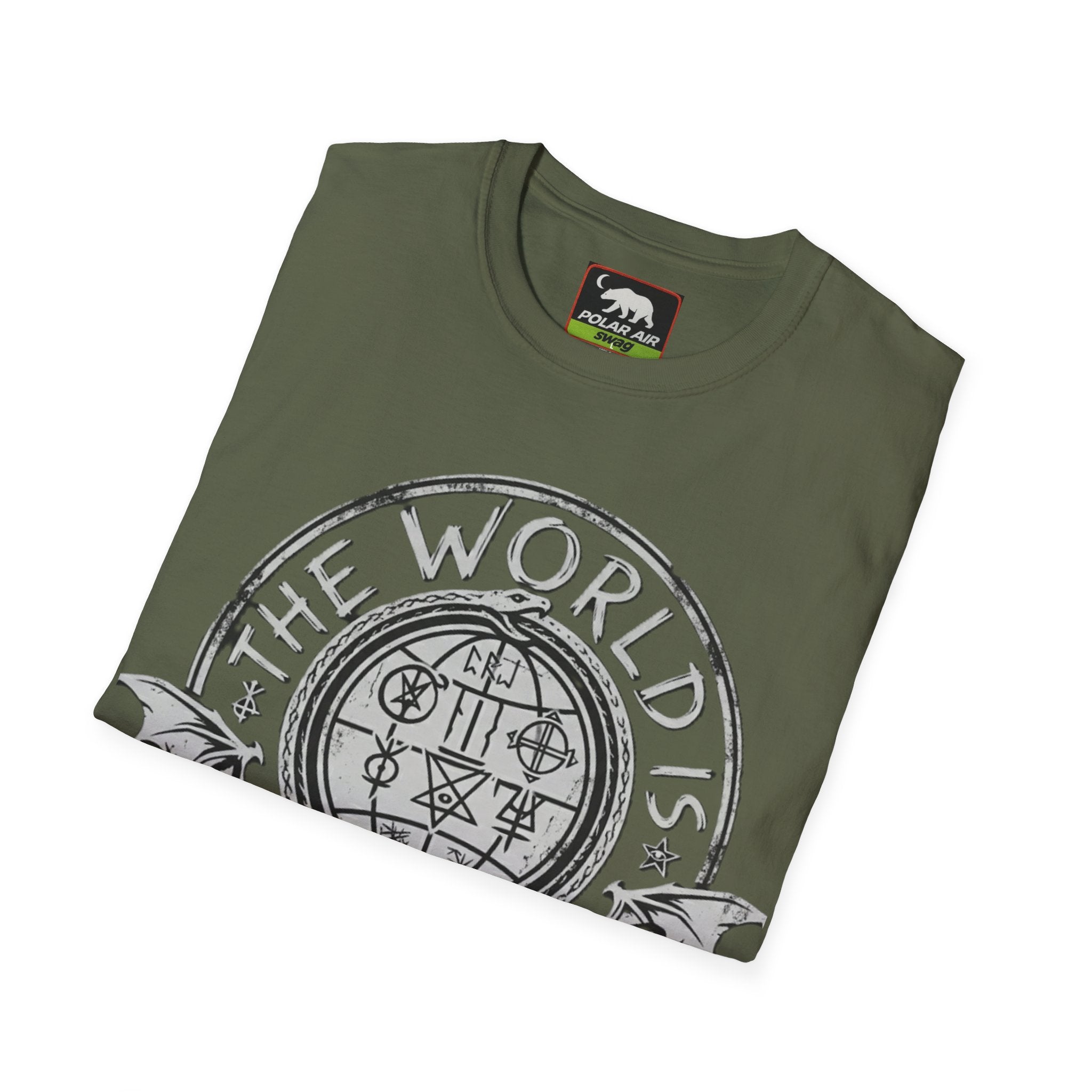 The World Is A Vampire T-Shirt — Gothic Vampire Graphic Tee