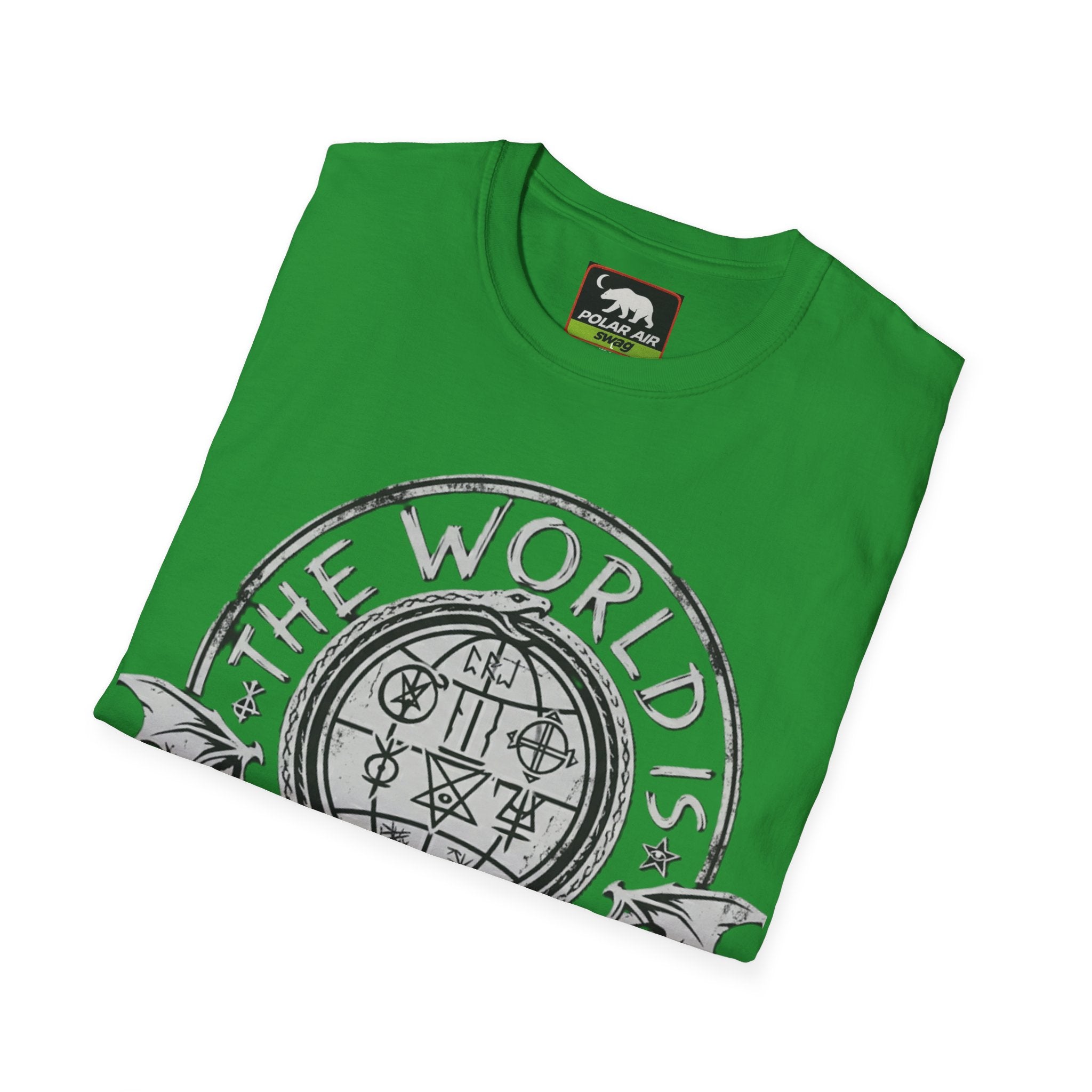The World Is A Vampire T-Shirt — Gothic Vampire Graphic Tee
