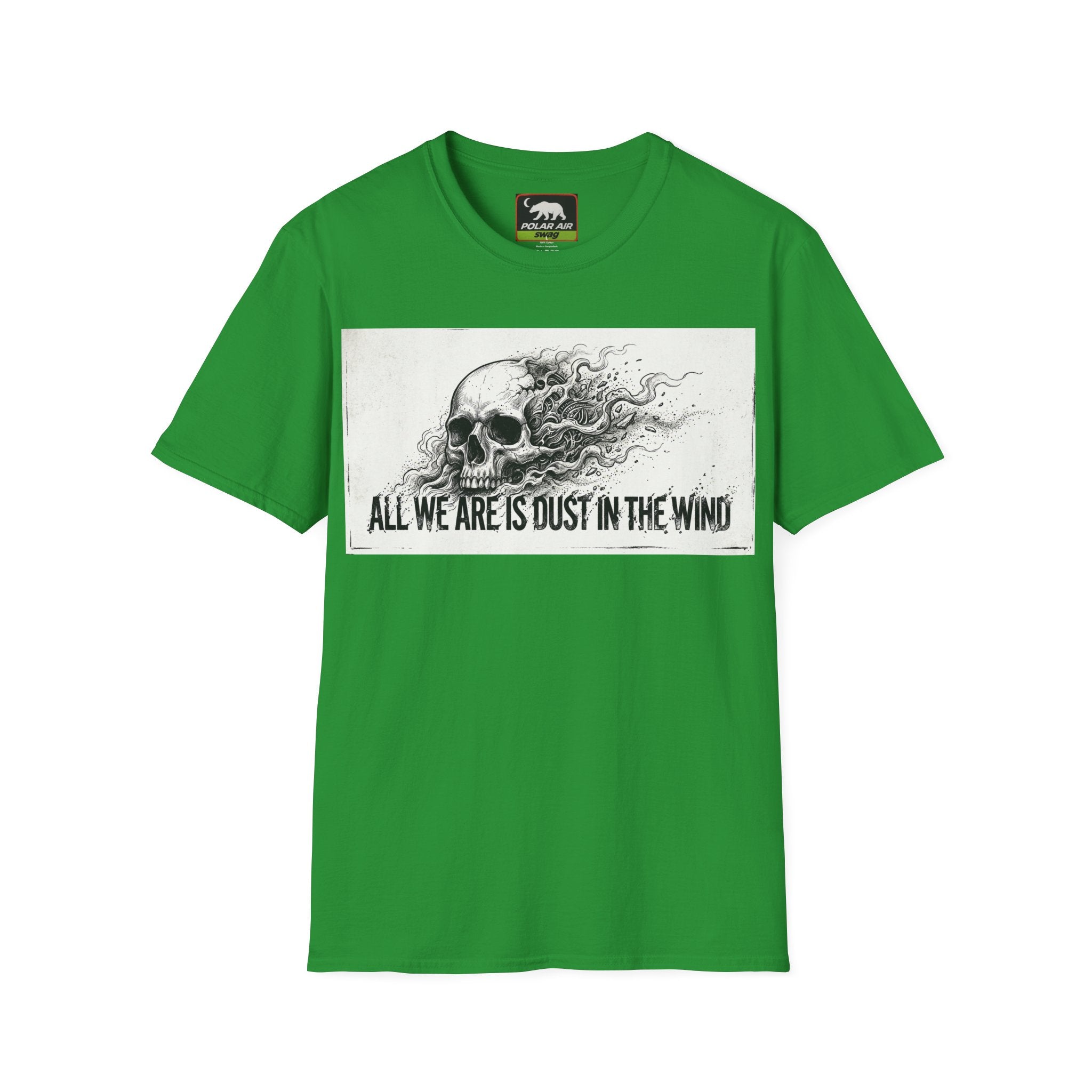 Skull 'All We Are Is Dust in the Wind' Graphic T-Shirt