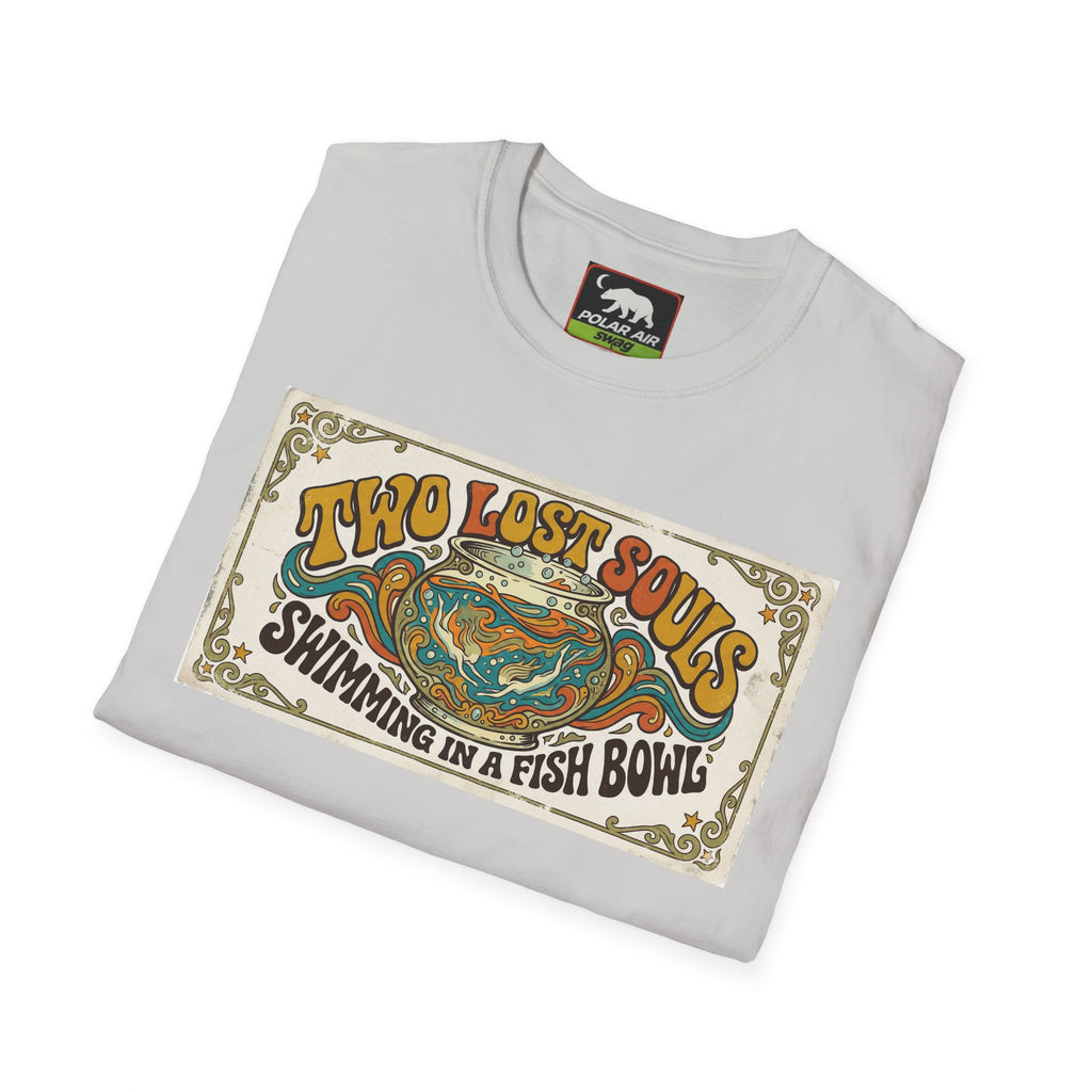T-Shirt — Two Lost Souls “Swimming in a Fishbowl” Vintage Graphic Tee
