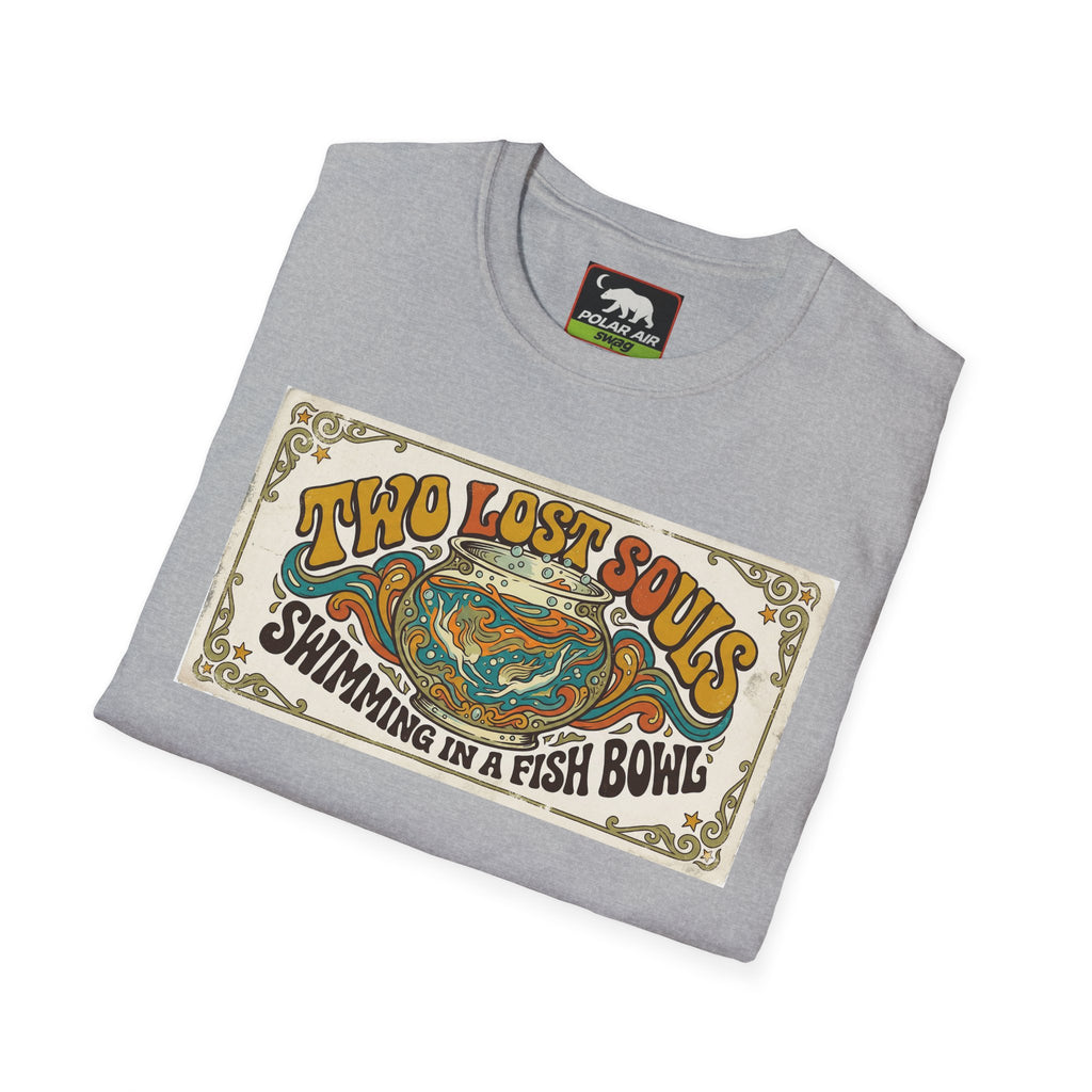 T-Shirt — Two Lost Souls “Swimming in a Fishbowl” Vintage Graphic Tee