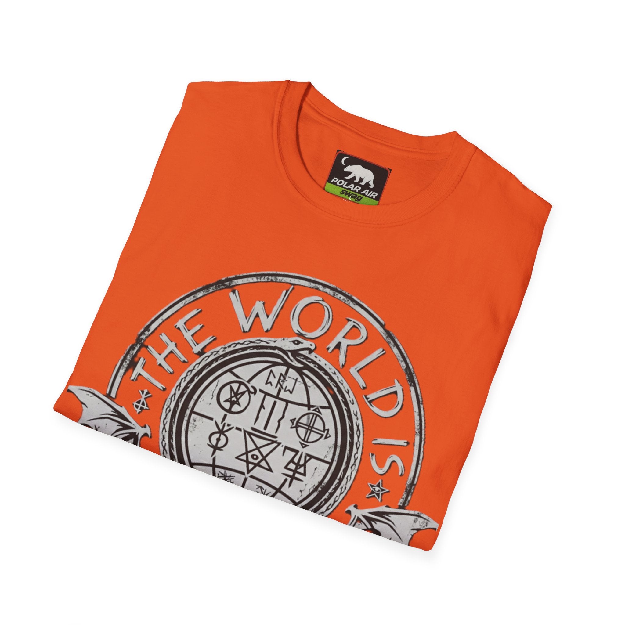 The World Is A Vampire T-Shirt — Gothic Vampire Graphic Tee