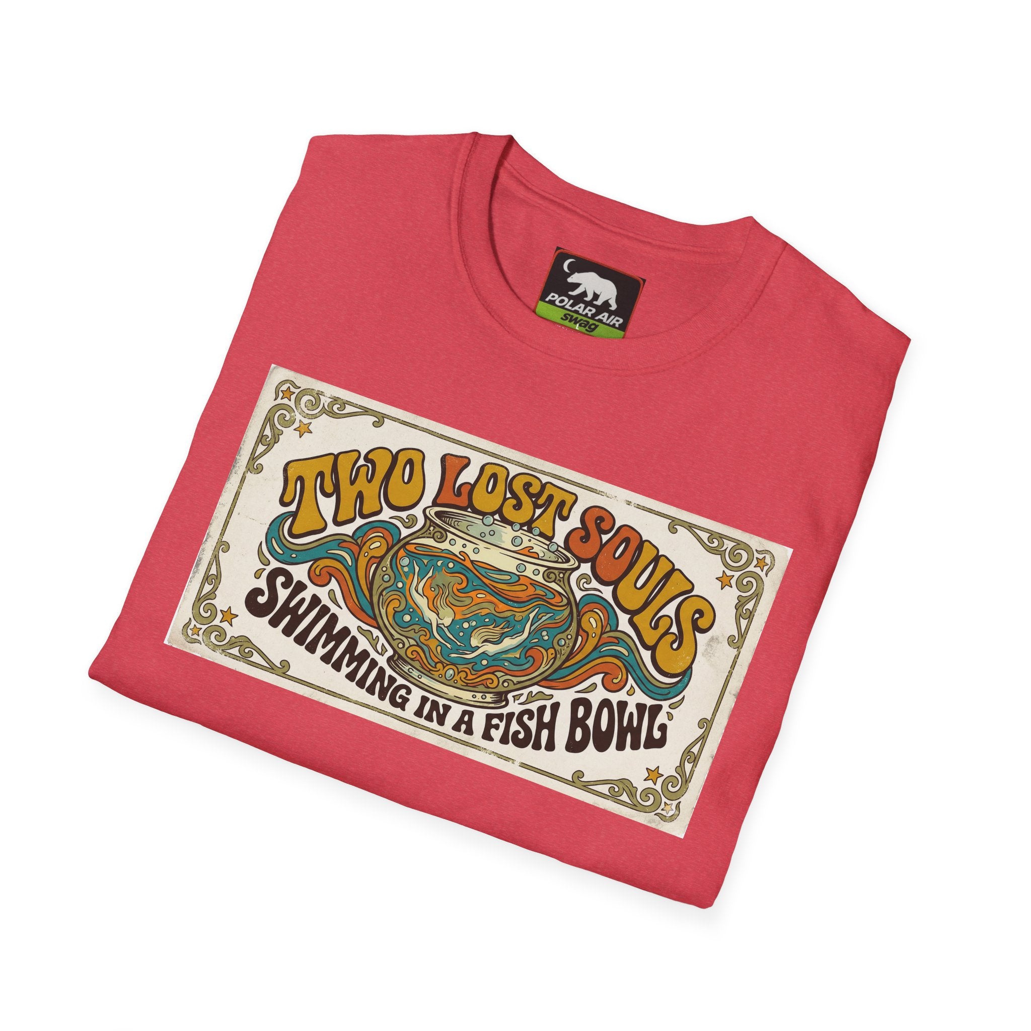 T-Shirt — Two Lost Souls “Swimming in a Fishbowl” Vintage Graphic Tee