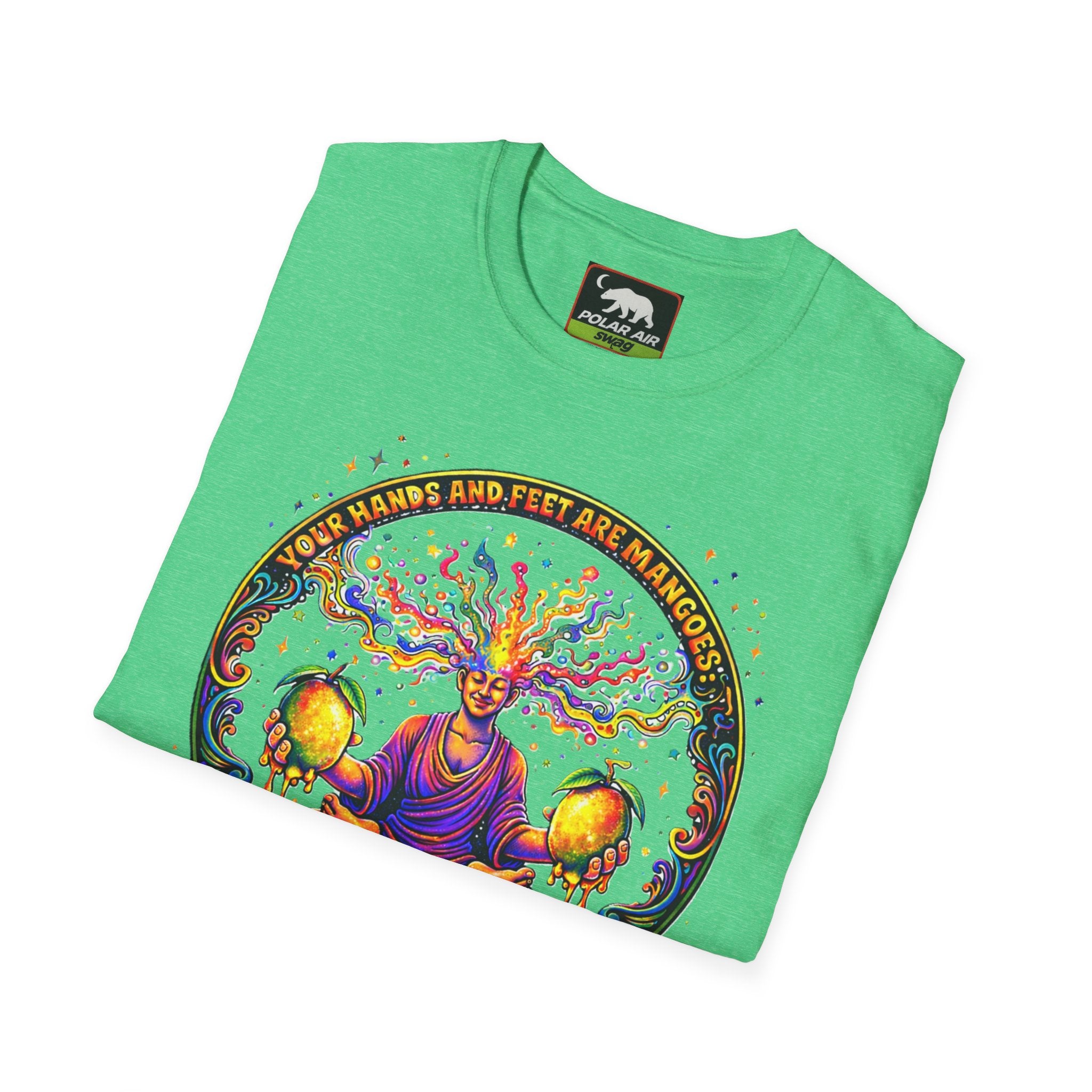 Psychedelic Meditation T-Shirt — "We're Gonna Be A Chorus And Sing" Graphic Tee